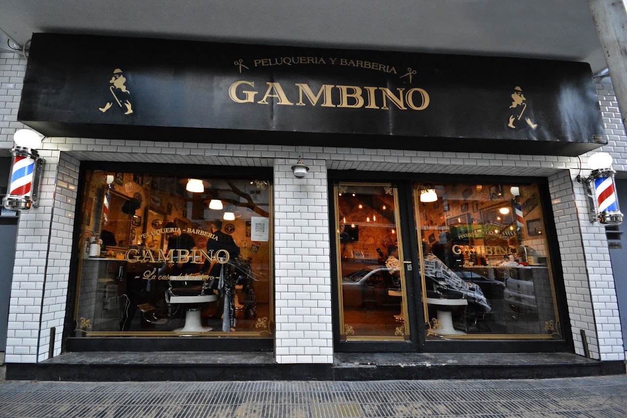 Fachada Gambino Barbería